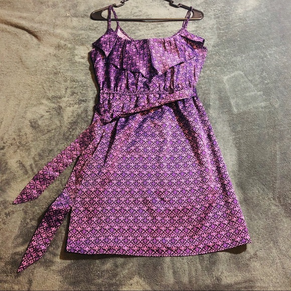 gap purple dress